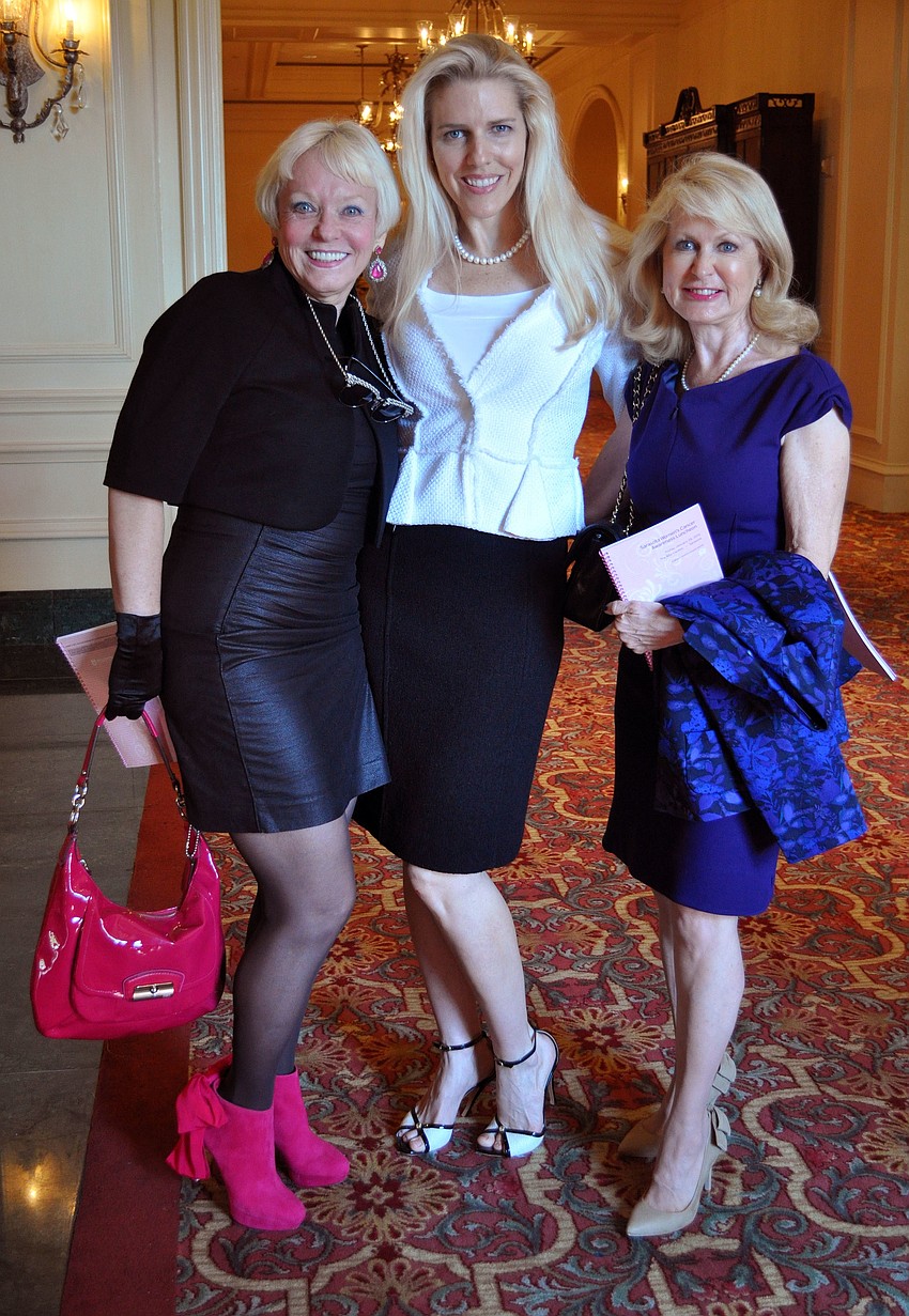 Elisabeth Waters, Shelley Sarbey and Debbie Maltese