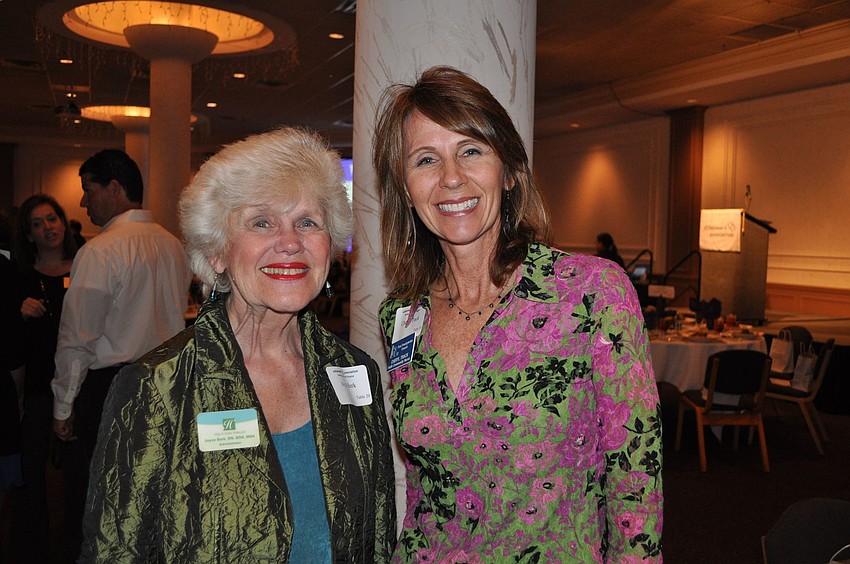 Joyce Berk and Cheryl Track