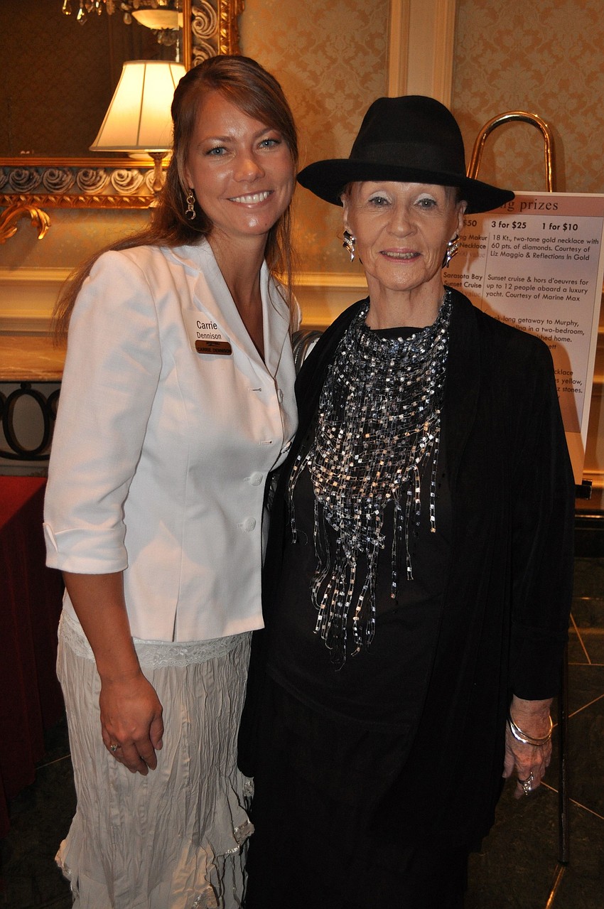 Carrie Dennison and Pat Talbott