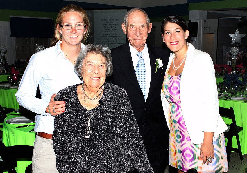 Lauren Koppel, Yvette Levy, Harold Ronson and Gabriella Levy