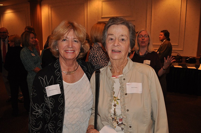 Moyra McCormack and Doris Cooley