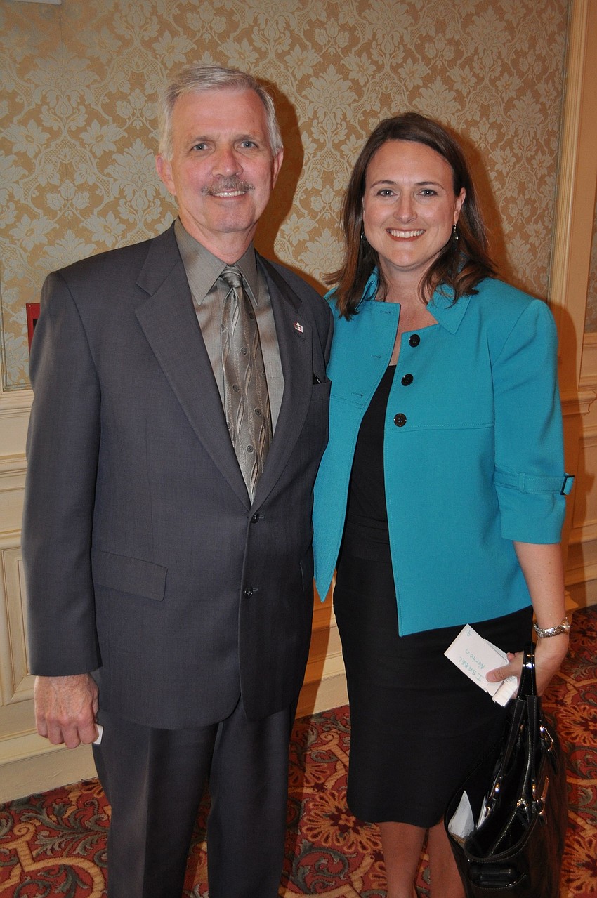 Michael Moore and Stacy Corley