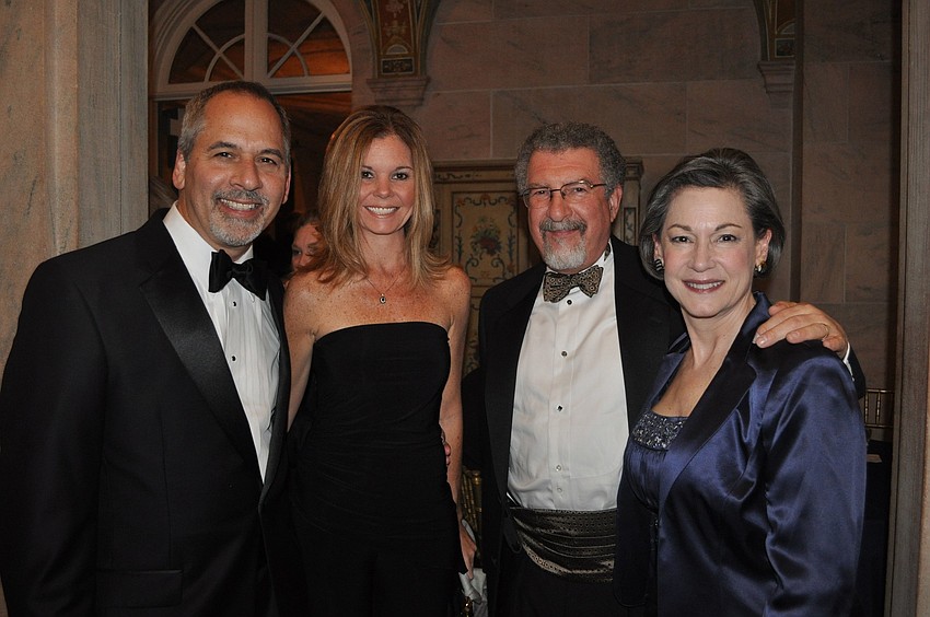 Jonathan Smiga, Sonya Hardy with David and Dianne Lipsly