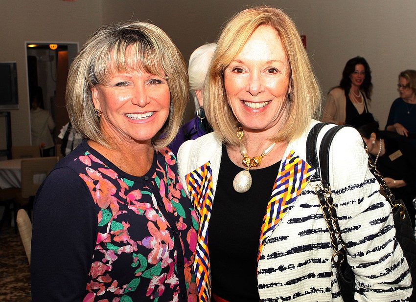 Gail Hruby and Sandy Strom