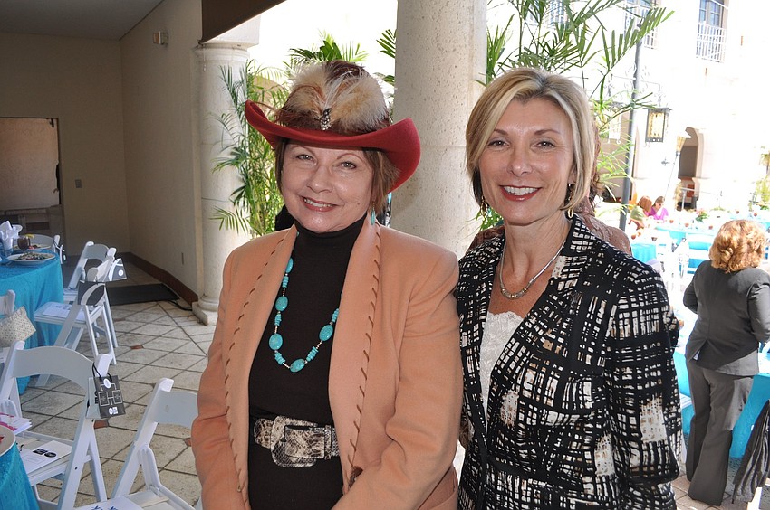 Marie Pender and Sharon Hillstrom