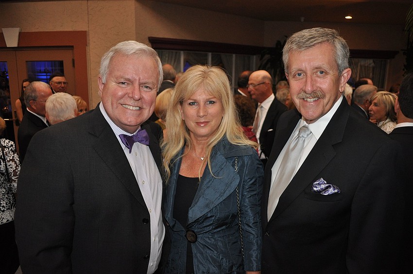 Dennis Stover, Julie Milton and Phil King