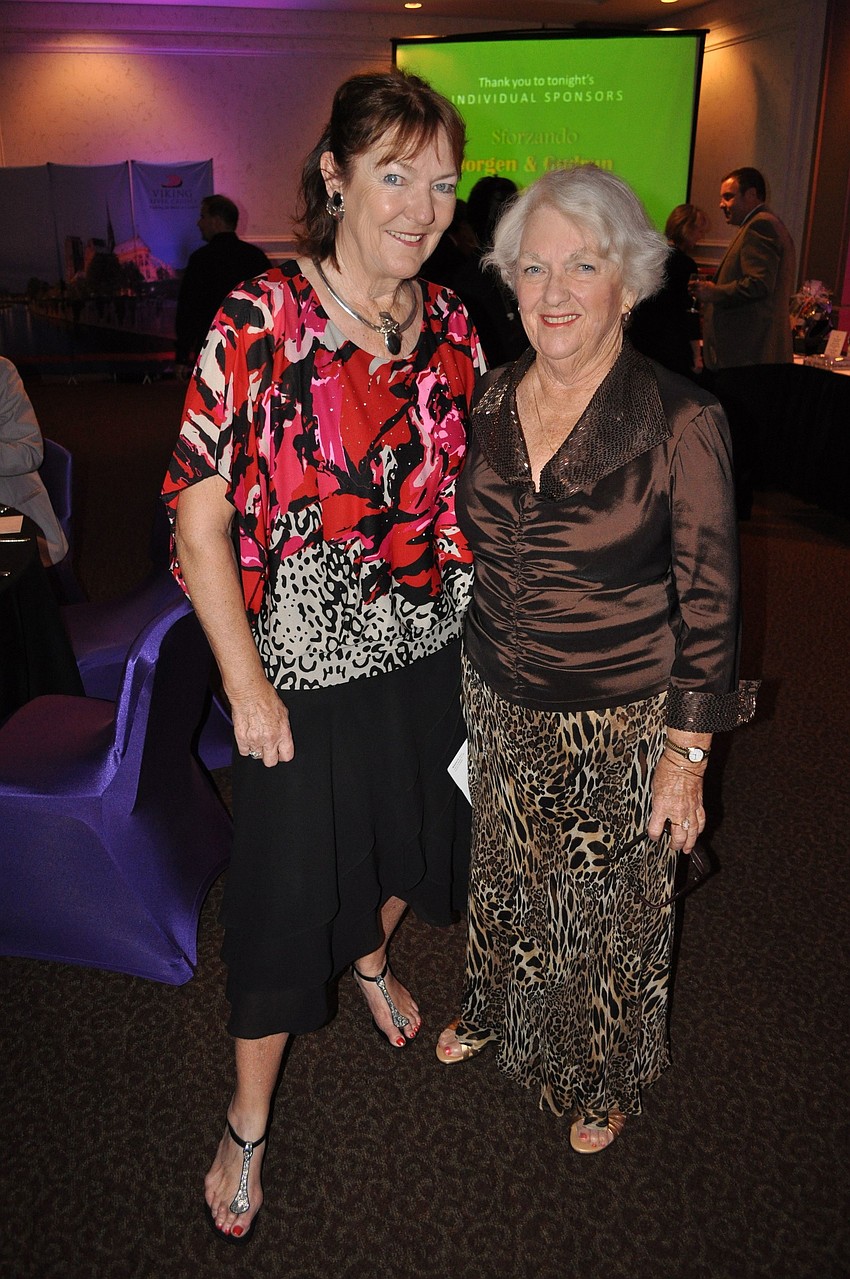 Olivia Swaan and Nancy Whitacre