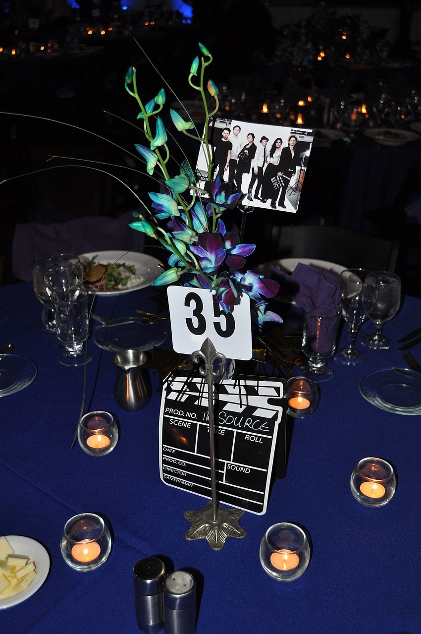 One of the centerpieces.