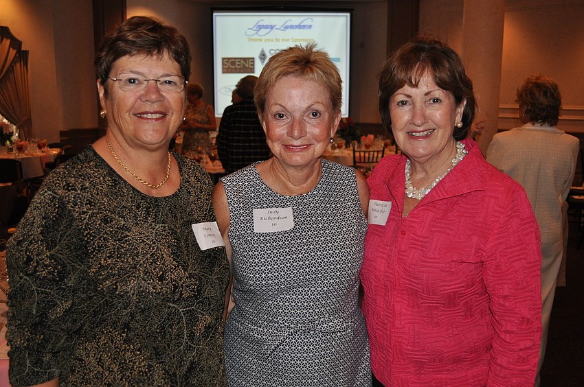 Mary Conroy, Judy Richardson and Patricia Whitcher