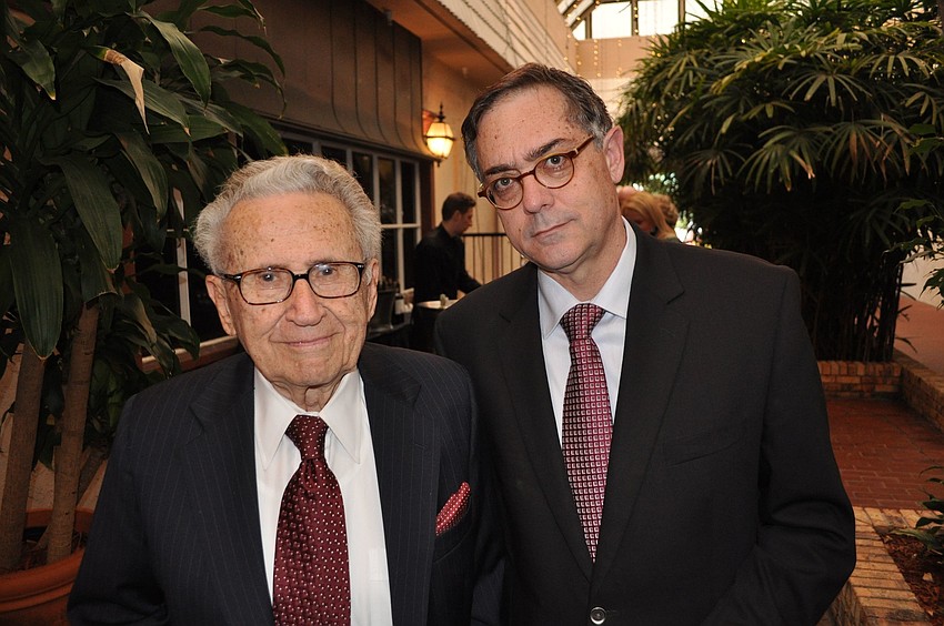 Gerard Daniel and Rabbi Mayr Azar