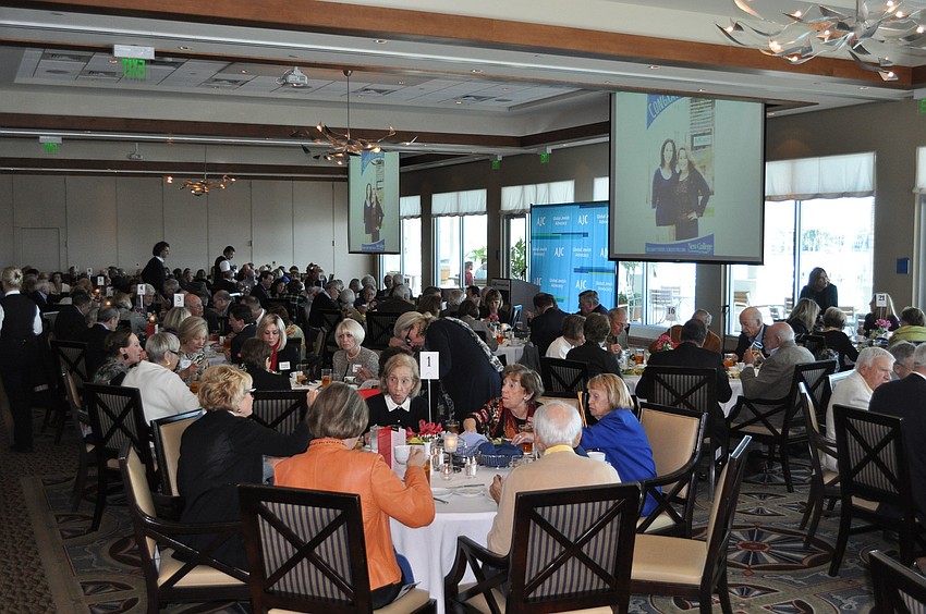 There were more than 180 people that attended the Lunch and Learn session with David Harris.