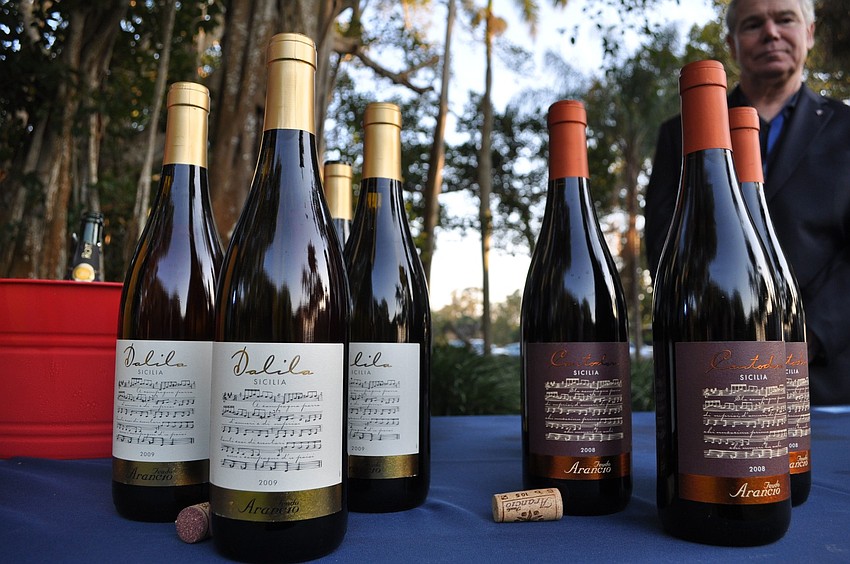 Stemmari â€œCantodoroâ€ and Stemmari â€œDalilaâ€ wines in the region of Italy.