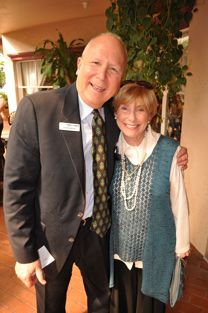 Scott Anderson and Susan Morin