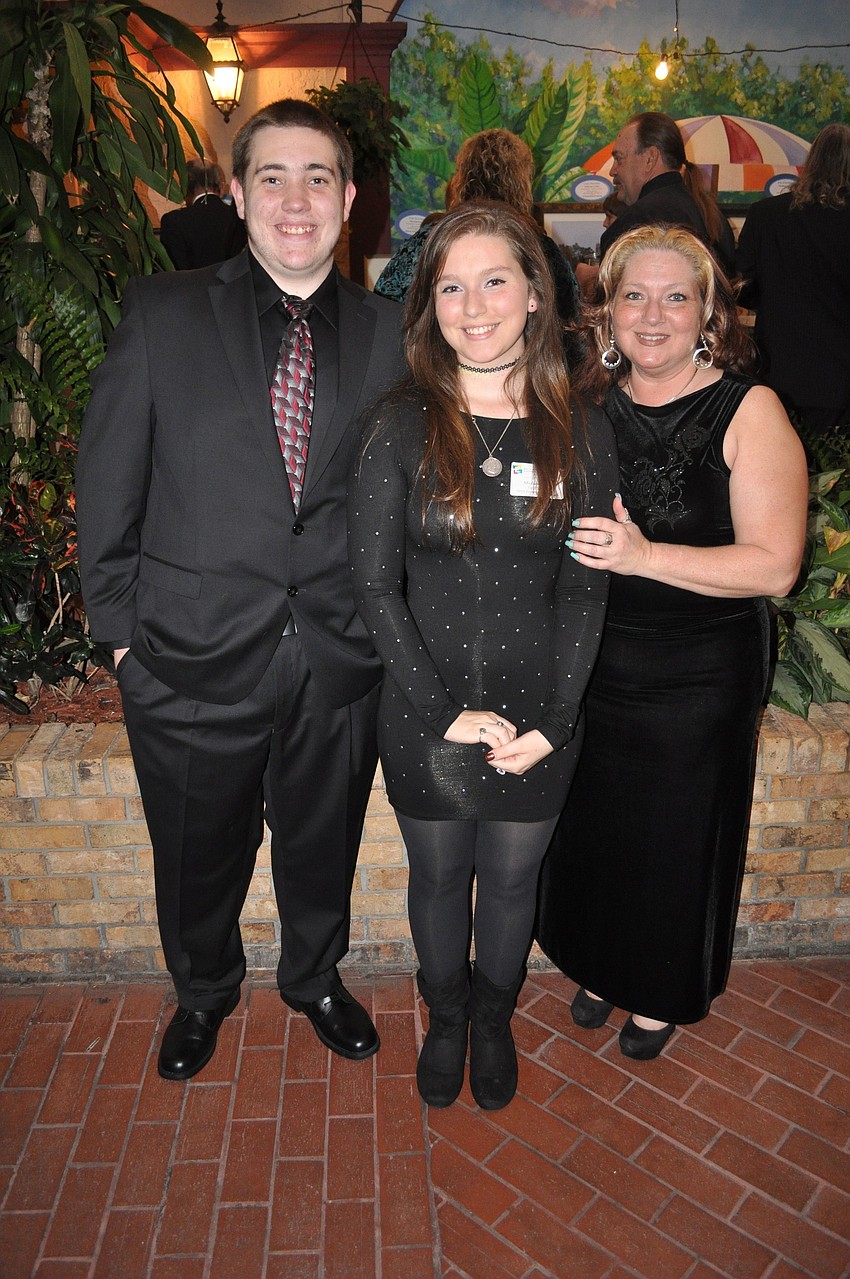 Luke Baum, Madison Baum and Ramona Dalton