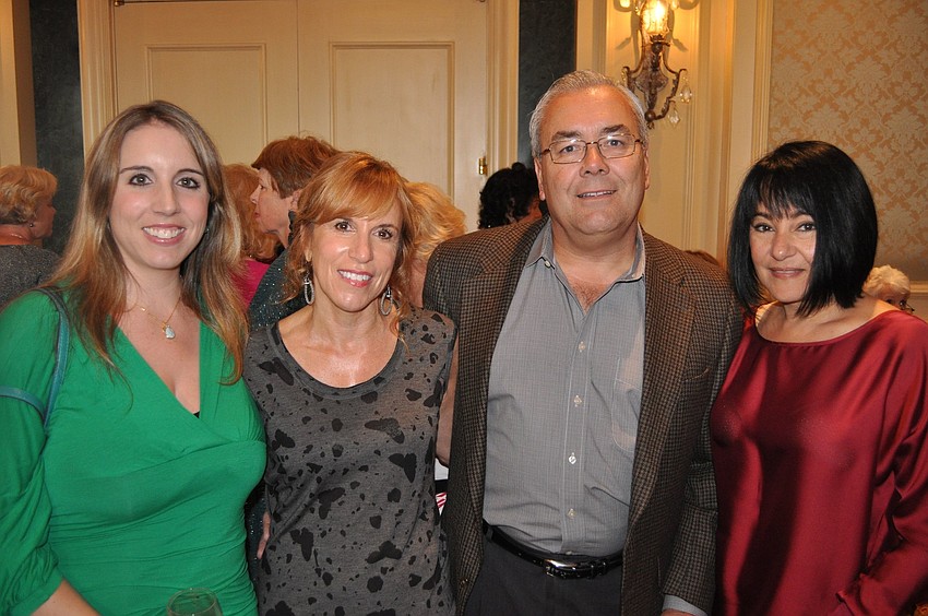 Melissa Broderick, Marilyn and Rob Buzzard and Cathy Carrubba