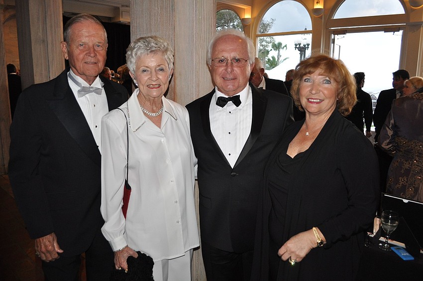 Don and Jo Ann Burhart with Bob and Chris Stout