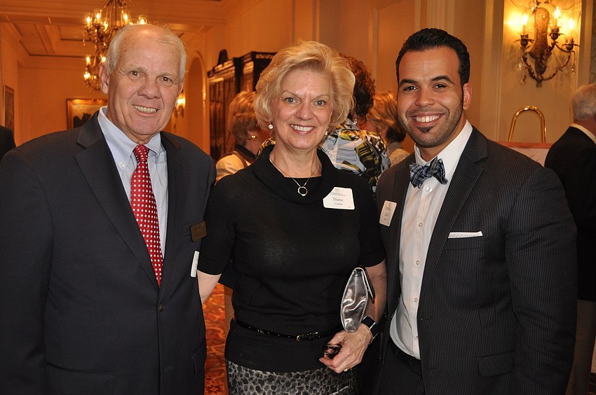 Tom and Diane Combs with Julio Lucas