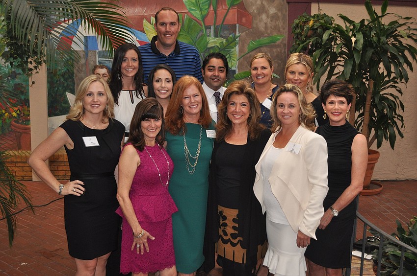 Chairwomen Terri Klauber and Denise Mei with their committee members.