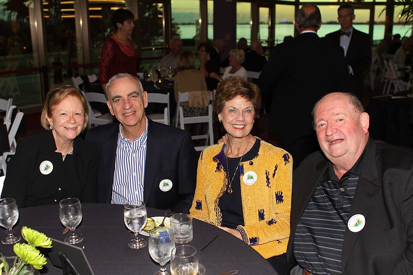 Lila and Mike Cooper with Sharon and Jim Halverson