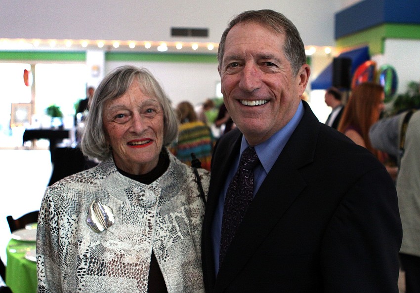 Carol Hallinger and Rabbi Michael Eisenstat