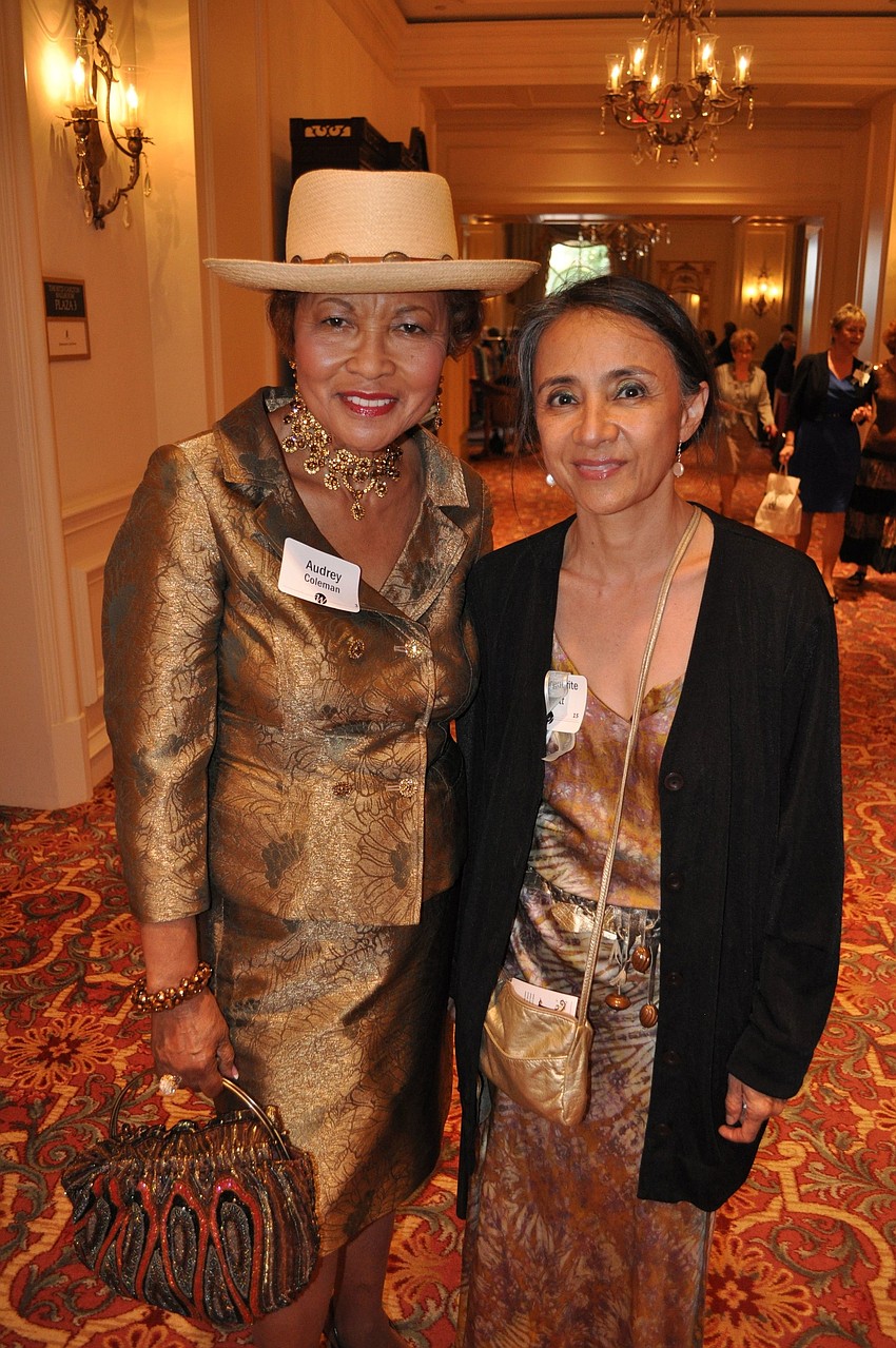 Audrey Coleman and Dr. Marguerite Barnett