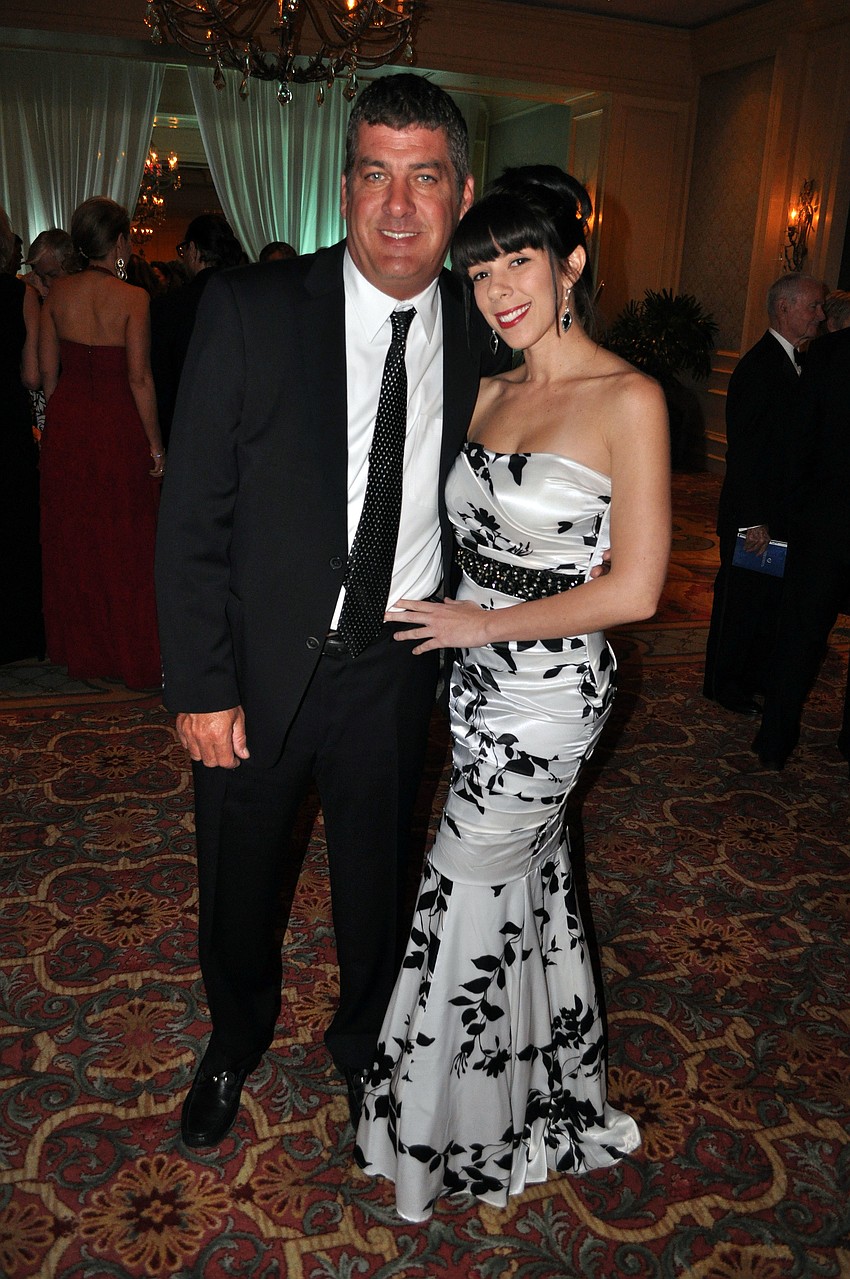 Dennis Colletti and Courtney Ferris