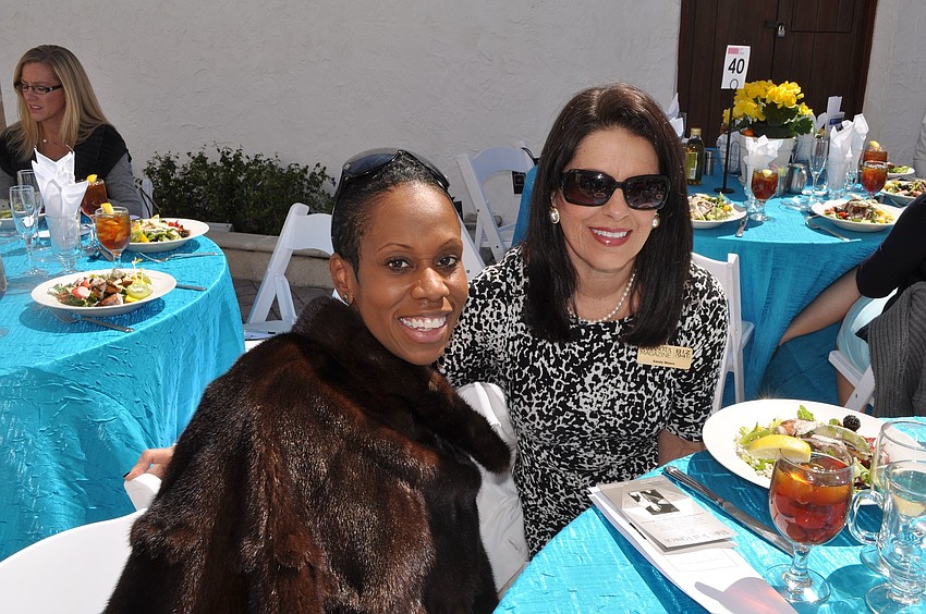 Dr. Zakia Carter and Sandy Moore