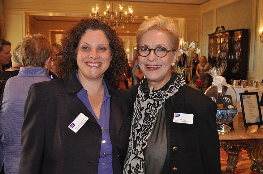 Julie Lyman and Iris Starr