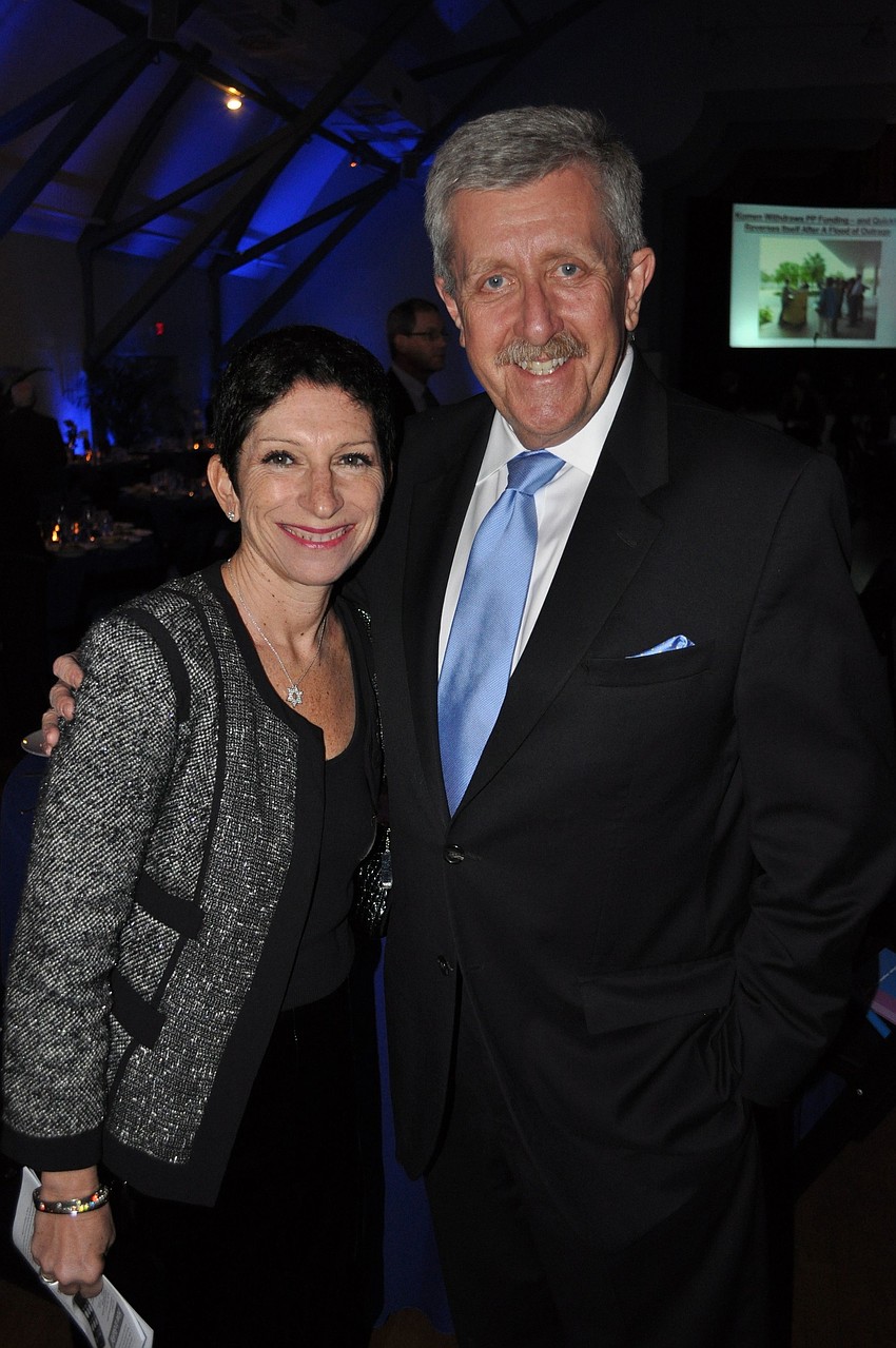 Felice Schulaner and Phil King