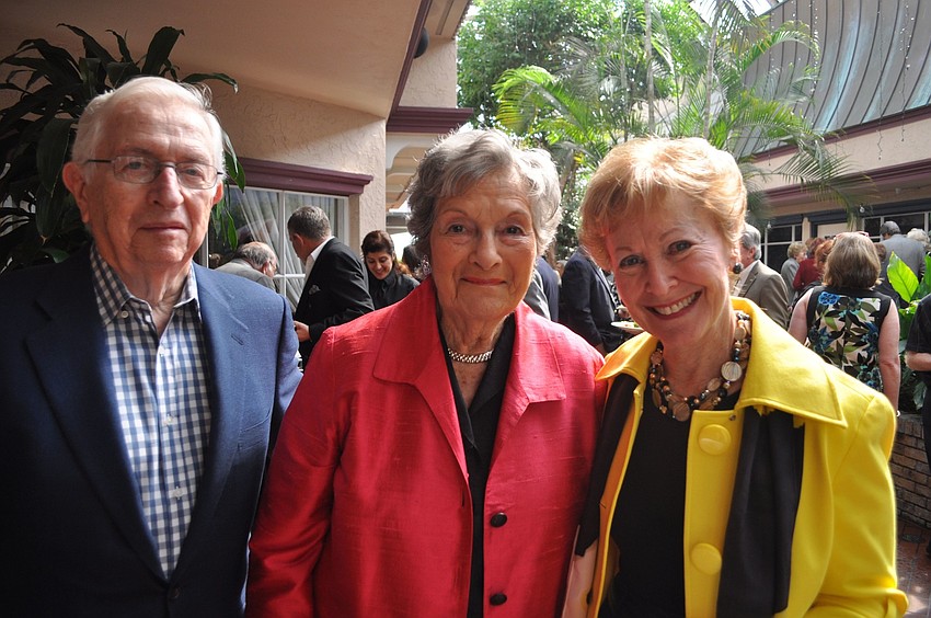 Frank and Rita Shewer with Mickey Fine