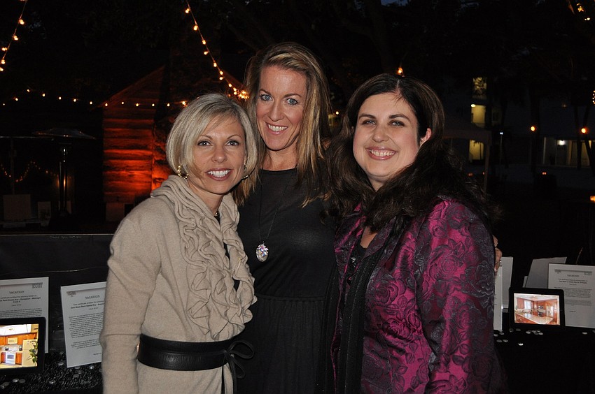 Melissa Stevens, Michelle Reilly and Christine Robinson