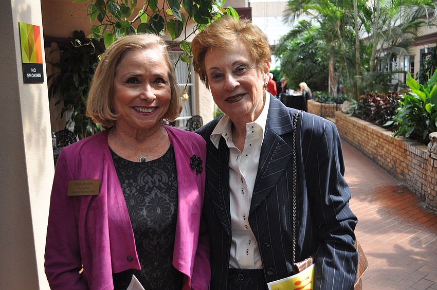 Hope Byrnes and Phyllis Lowitt