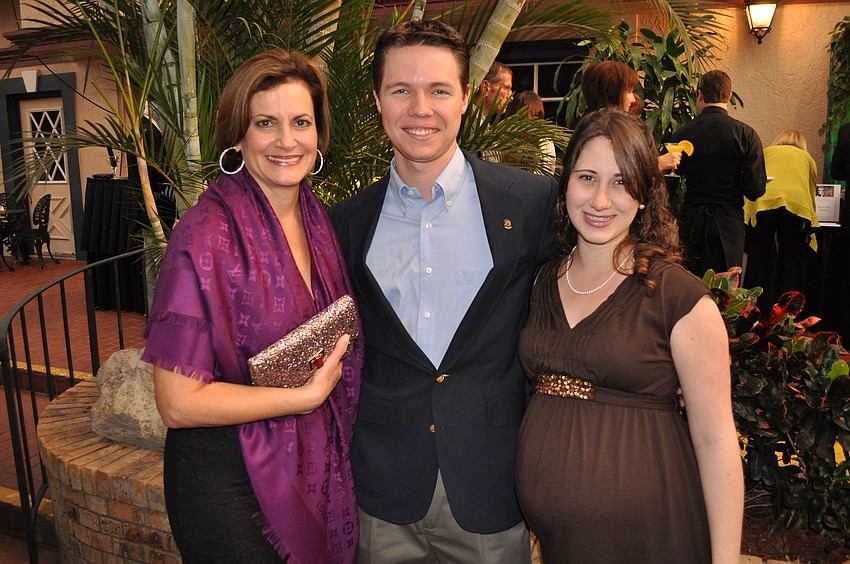 Cheryl Gordon with Steve and Libby Jaquith