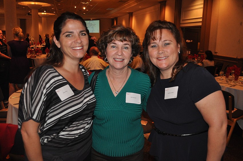 Dana Peco, Deb Harman and Heather Graber