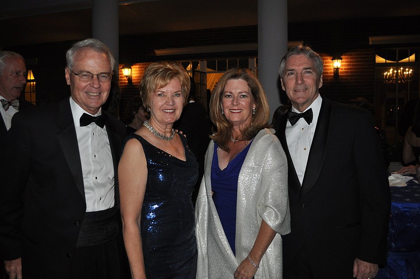 Tom and Marjie Peter with Julie and Phil Delaney