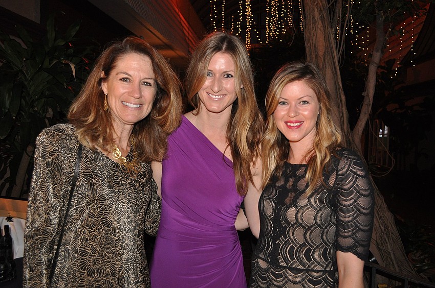 Julie Peterson with Molly Crawford and Kelly Crawford