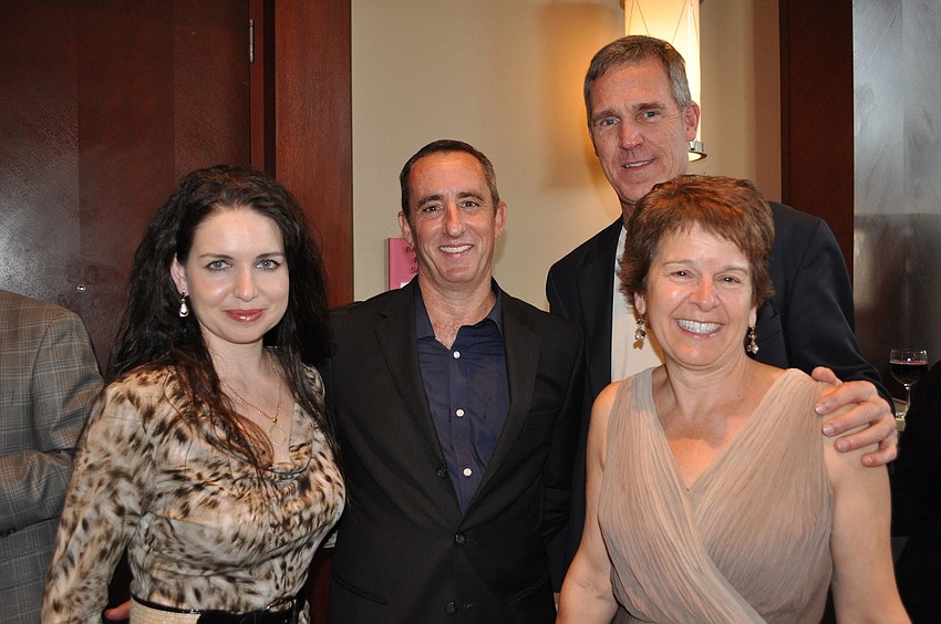Olga and Anthony Gimenez with Mark and Lauren Johnson