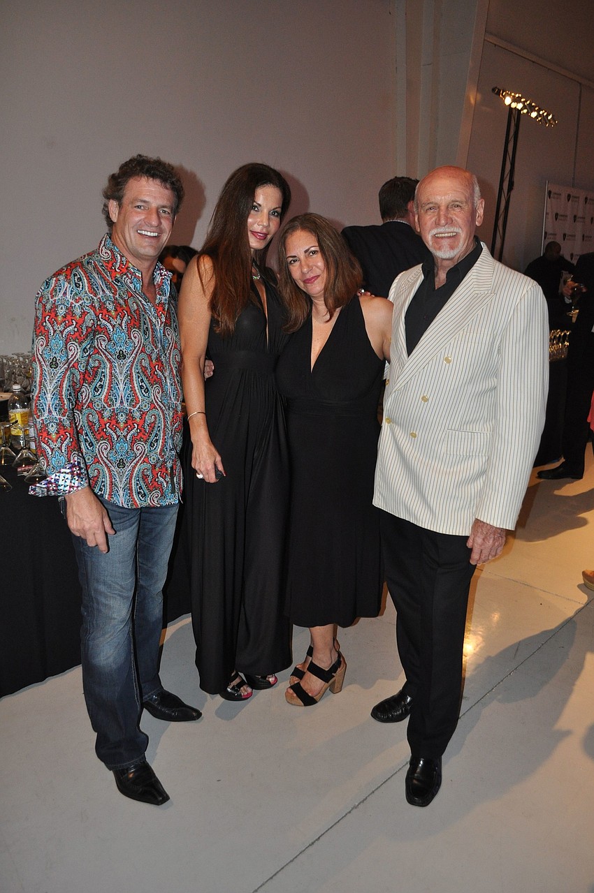 Andrew Guenther, Karen Harris, Marylee Fuxan and Royston Guenther