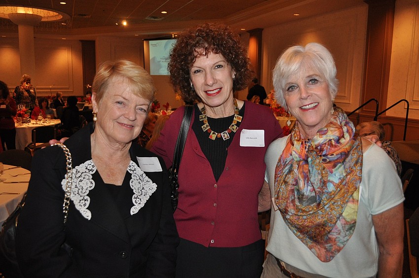Carolyn Johnson, Lolly Baerveldt and Clare Segall