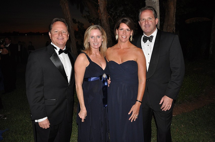 Jim and Anne Westman with Chrissy and Mike Hays