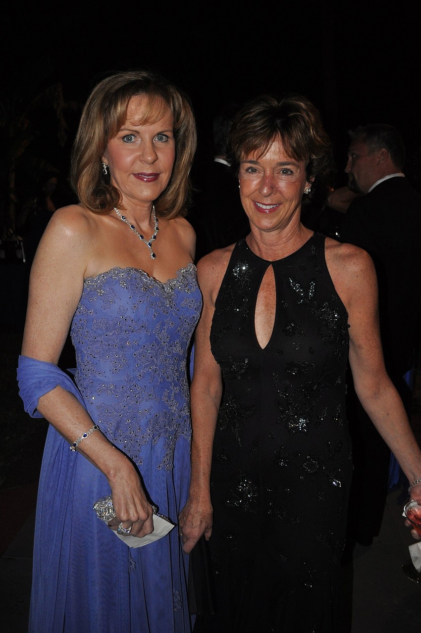 Kathleen France and Val Lukeman