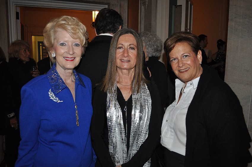 Christine Jennings, Penelope Kingman and Jocelyn Stevens
