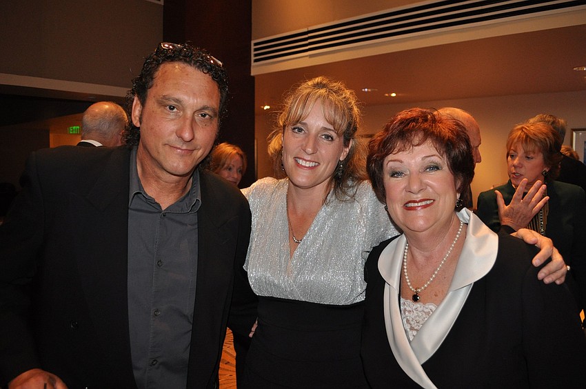 Bob and Pam Plank with Mary Lemay