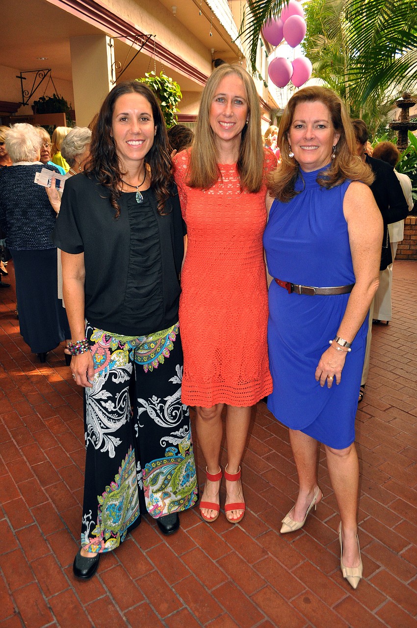 Lisa Temple, Heidi Bodor and Julie Delaney