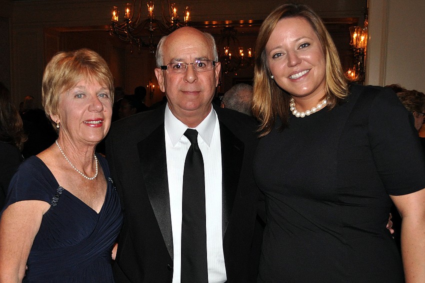 Sharon and Dr. John Aragona with Jamie Van Dyke