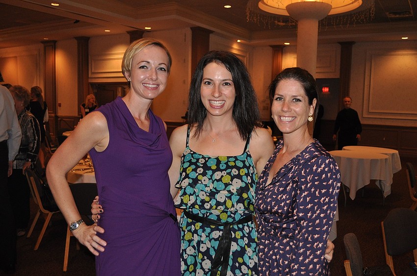 Ashlee Binns, Kyla Weiner and Nicole Kaney