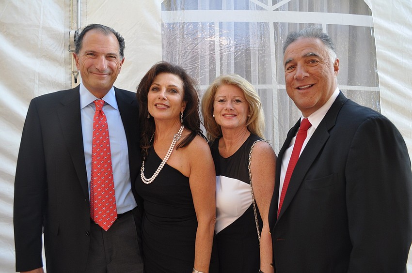 Drew and Barbara Cervasio with Jody and Daniel Delmastro