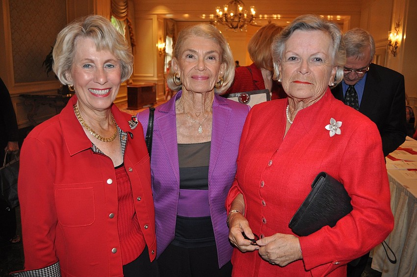 Angela Freeman, Jean DeLynn and Judy Sande