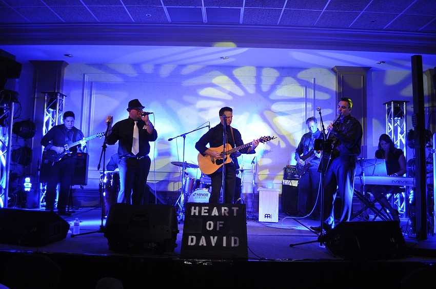 Heart of David performs at the benefit.