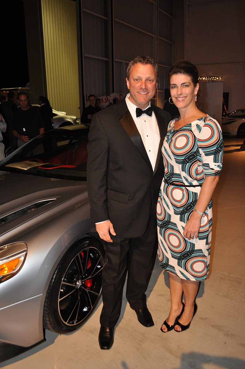 Tom Paranzino with his sister-in-law Chris Paranzino